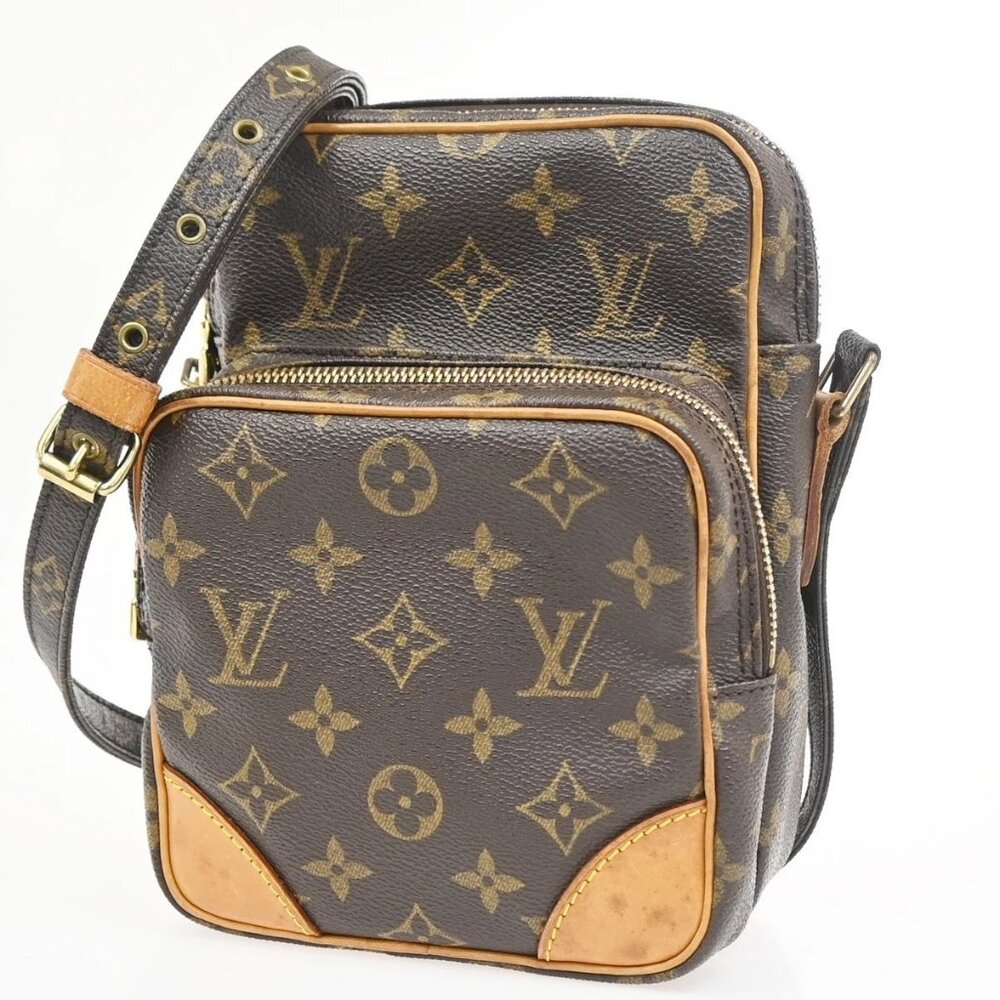 LOUIS VUITTON Amazon Crossbody Shoulder Bag Monogram Leather BN M45236 96ZA175